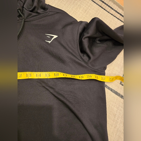 GUC Gymshark Arrival Hoodie, sweatshirt, black, size large, $40 - Picture 15 of 16